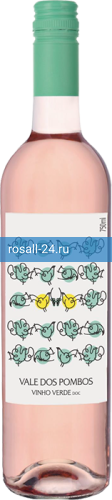 Вино Vale Dos Pombos полусухое розовое