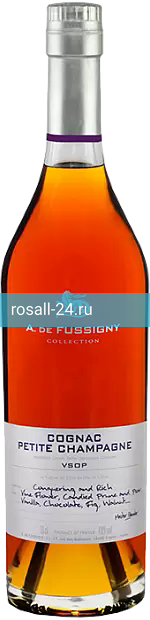 Коньяк A. de Fussigny Petite Champagne VSOP в подарочной упаковке
