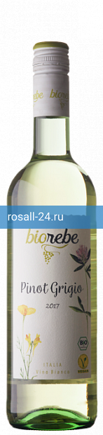 Вино BIOrebe Pinot Grigio