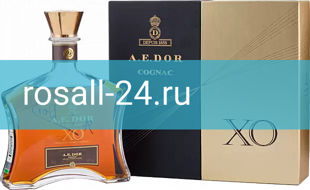 Коньяк A.E. Dor XO Carafe, Gift Box