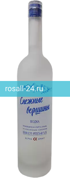 Водка Снежные Вершины